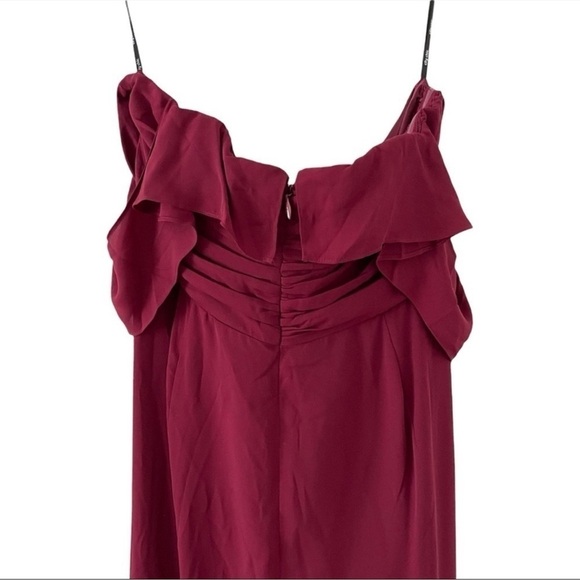 CITY CHIC Va Va Voom Dress In Garnet - Picture 7 of 9